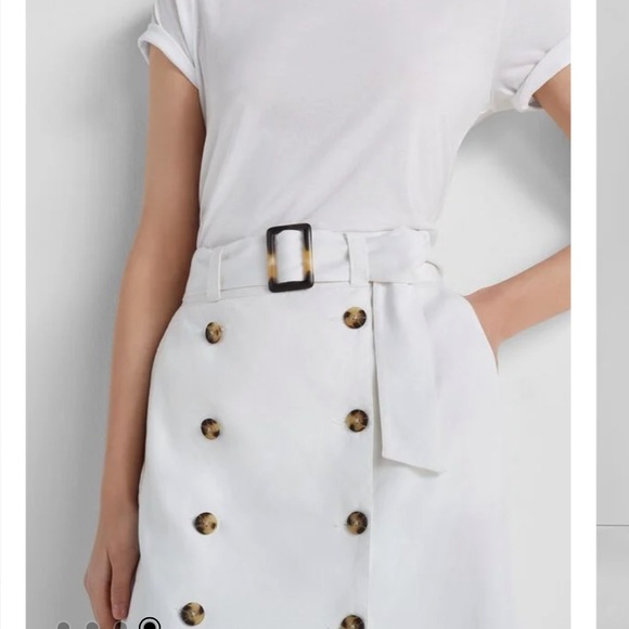 club Monaco NWT belted pencil skirt - Picture 2 of 7